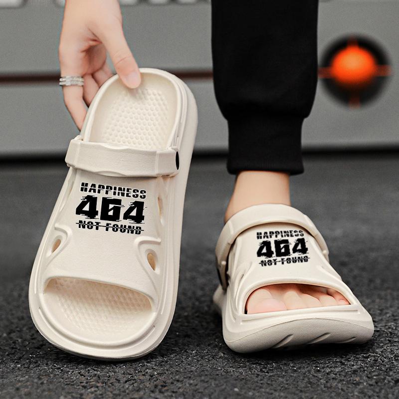 Fashion Men's Home Slippers Luxury Eva Sole Slippers for Man Adult Men's Sandal Slipers Flip Flop Male Shoes Sneakers House Slides