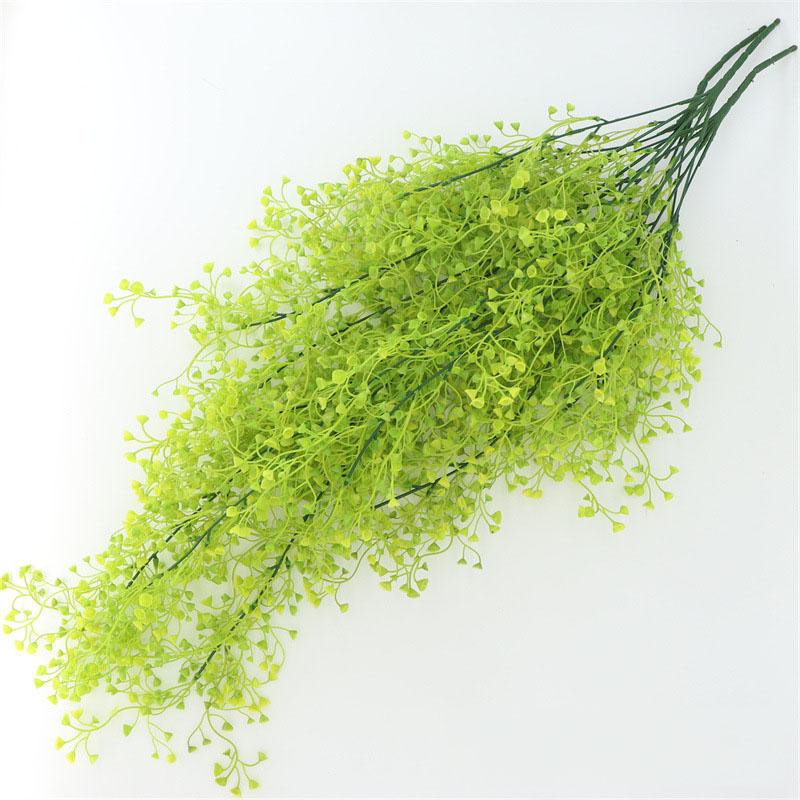 Simulated Green Plant Wall Hanging Flower Vine Hanging Basket Plant Wedding Church Home Decoration Wall Indoor Outdoor Decorate