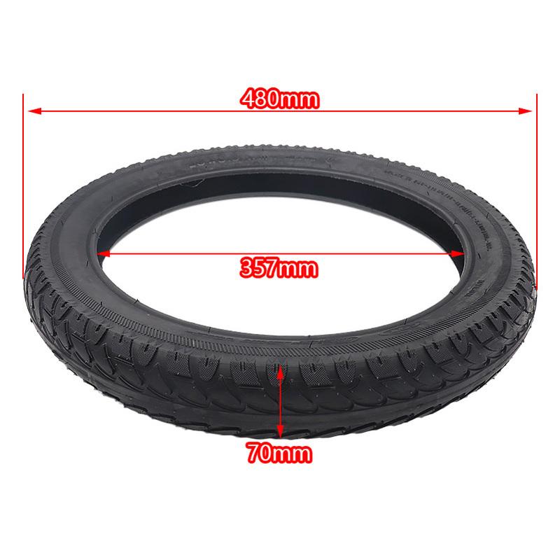 CST18*3.0 Outer Tyre Inner Tube 18x3.0 Off-road Tire 76-355 Tube for 18 Inch Electric Vehicle Electric Tricycle Wheel