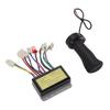 24V 250W Brush Motor Speed Controller DC Brushed Motor Control Box with Throttle Grip for Electric Bike Tricycle Scooter