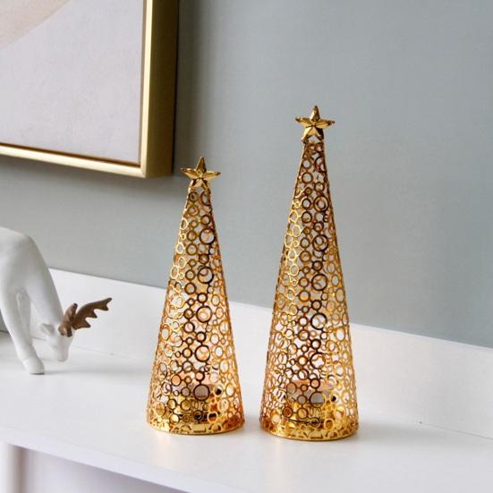 Candlestick Durable High Temperature for Festive Resistant Christmas Candle Holder Decoration Parties Table