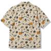 The North Face Мужская рубашка с коротким рукавом Aloha с вентиляцией, защитой от УФ-лучей, TNF Botanical, размер S, легкая, водоотталкивающая, антистатическая, защита, серая,