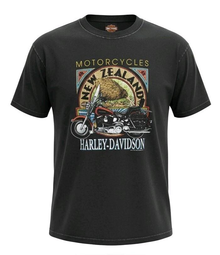 Vintage Harley Davidson Tshirt 1992 Size L See Photos For Measurements #1545 L