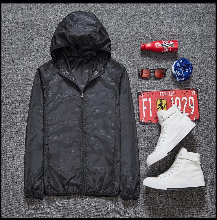 

Одежда для пешего туризма с защитой от ультрафиолета и солнца, мужская велокуртка, водонепроницаемая, быстросохнущая, солнцезащитная, для занятий спортом на открытом воздухе, ветровка XL