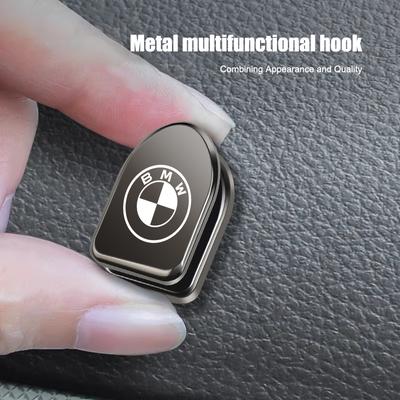 Car Metal Mini Invisible Multifunctional Hook  For E46 E90 E60 F30 F10 X1 X2 X3 X5 X4 X6 X7 1 2 3 4 5 7 Series G30 G20 G32