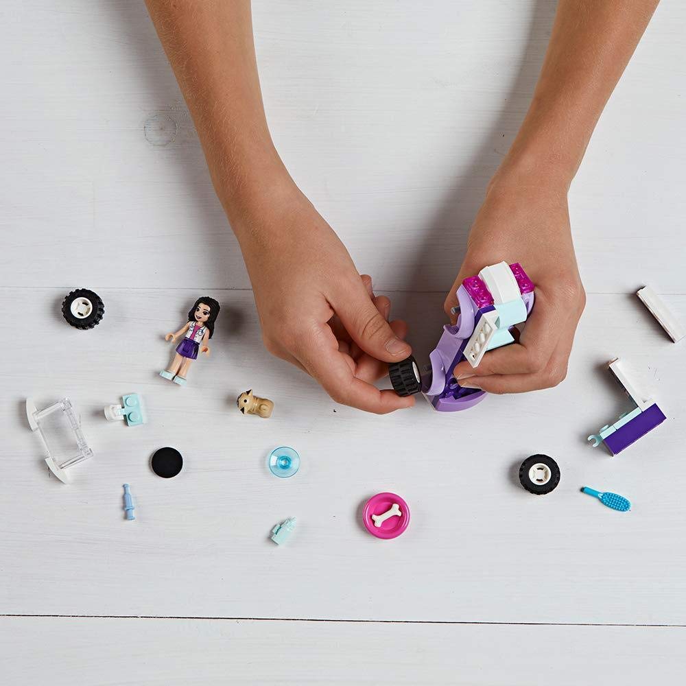 LEGO Friends Emma's Animal Clinic Car 41360 Building Blocks Toy for Girls