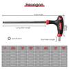 10PCS T-Handle Hex Key Allen Wrench Tool Set Star T-Handle torx Key Set with Convenient Storage Stand Spanner Screwdriver Tool