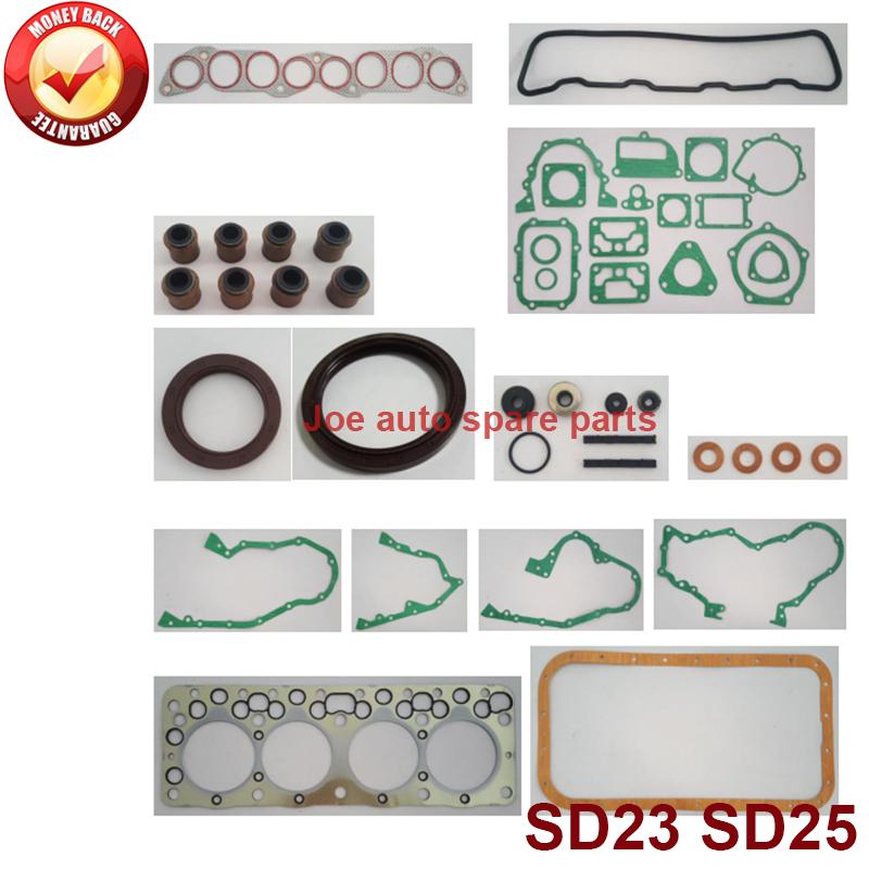 SD23 SD25 complete engine full gasket set kit for Nissan Homer Cabstar pick up 720 urvan king cab 2289cc 2.3 D 8v 1984-88