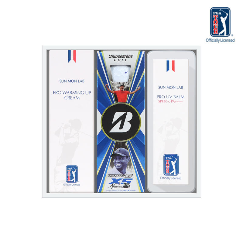 [PGA] Tiger Woods Ball UV Sunbath Warming Cream Set