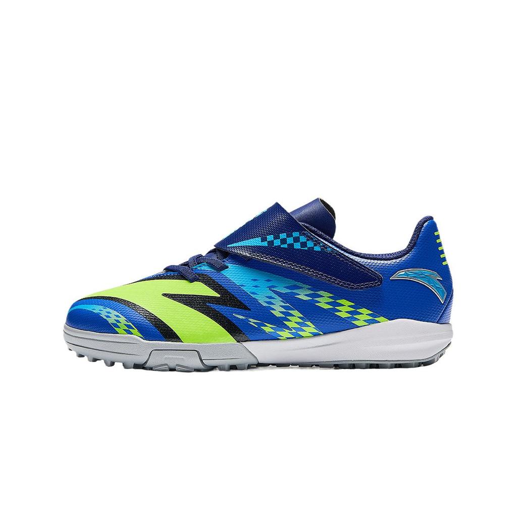 Anta Kids Starfire TF Comprehensive Training Comfortable Durable Low-Top Football Shoes Kids Football Shoes Ocean-Blue 312442202-2