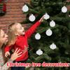 8cm 9pc Christmas Tree Decoration Party Decoration PET Christmas Ball