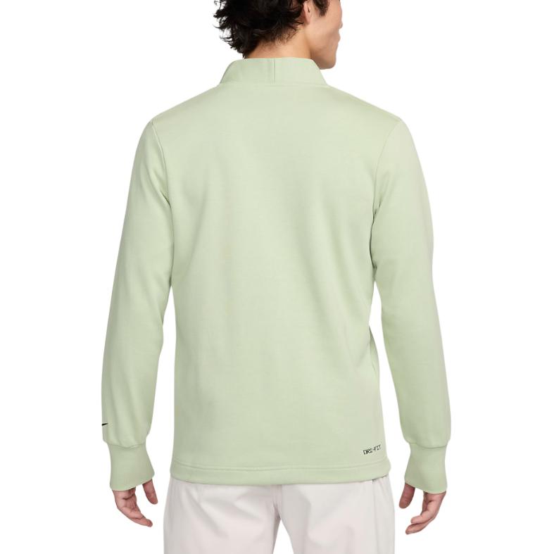 Nike Cardigan de Malha Sólido Abotoamento Simples Manga Longa Masculino Tops Verde-Claro FB5465-343