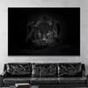 Modern Black Panther Wall Pictures Cool Animal Canvas Painting Leopard Lion Posters and Prints for Living Room Home Decor Quadro