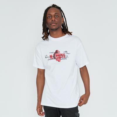 Aimnaseohyumeonbiing Madness Doodle T-Shirt - White