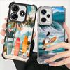 Surfboard Surfing Surf Summer Soft Phone Case For Xiaomi Redmi Note 14 15 Pro Plus 13 12 11S 11T 5G 10 9S 9 Plating Anti-Fall Fu
