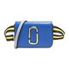 Polyurethane With Leather One Shoulder Crossbody Fanny Pack Women's Bright Blue M0014102-494