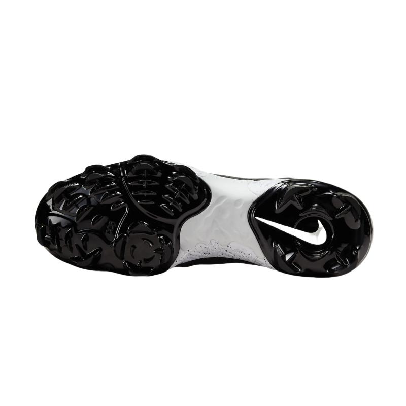 Nike Alpha Huarache Elite 4 Low MCS Nero Grigio Fumo Scuro Bianco Scarpe da Ginnastica da Uomo FD6221-003