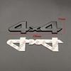 3d Metal Red Chrome Black Logo 4X4 Emblem Letters Decal Car Rear Trunk Badge for Toyota Tundra 4x4 Sticker Adhesive Accessories