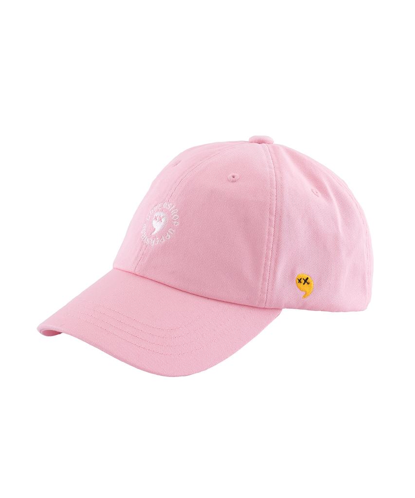 UPPERSTROP [Up9904] Comma Round Logo Ball Cap Pink
