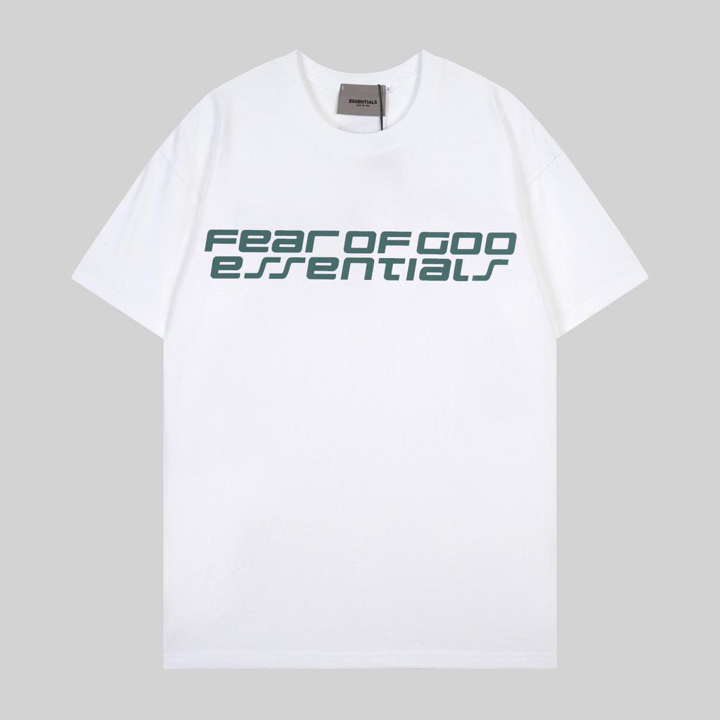 FOG Essentials Unisex Long Sleeve Printed Hoodie - 350g Cotton Fabric