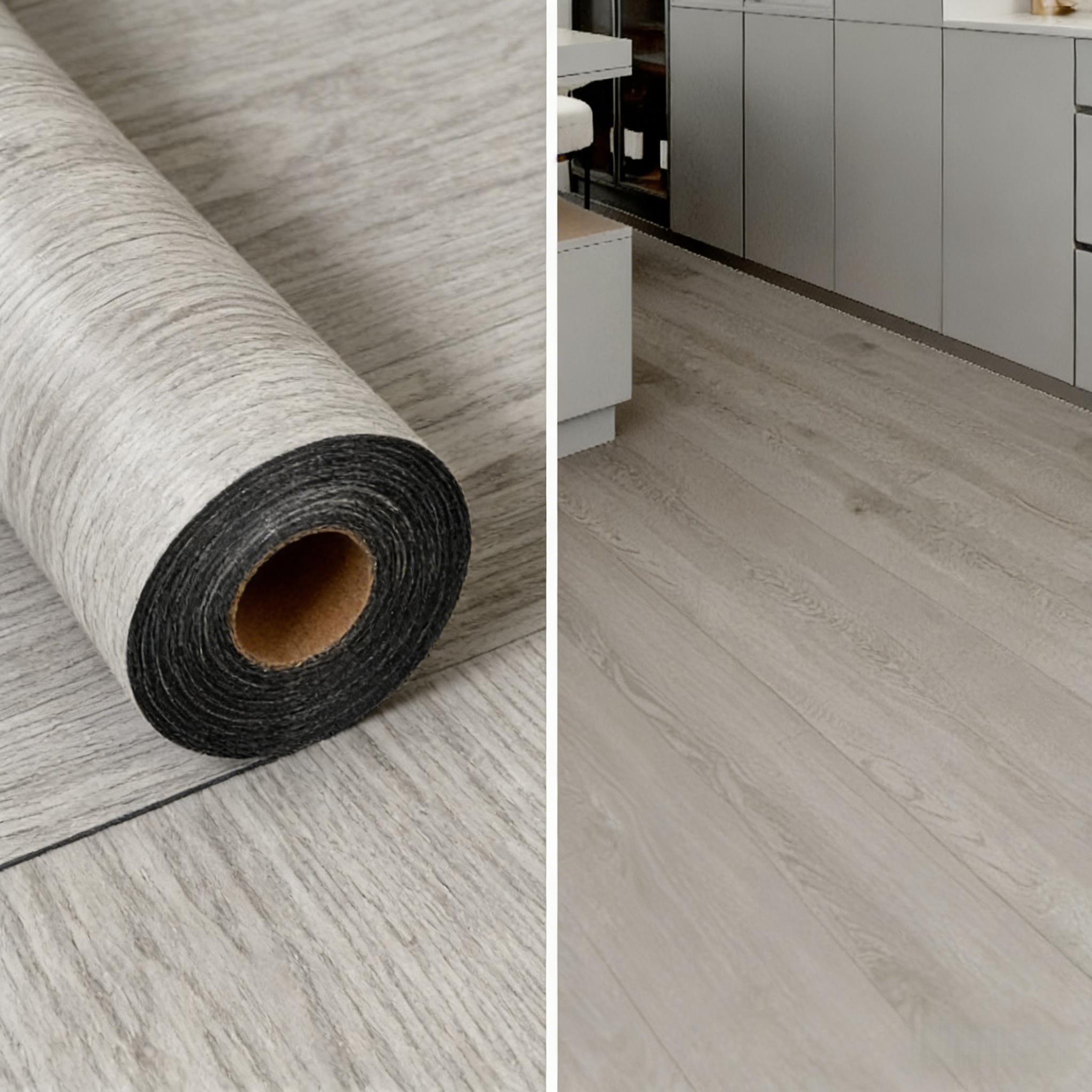 

1PC 3metersx40cm Wood Grain PVC Floor Stickers Thickening Self-adhesive Brick Pattern Faux Tile Sticker Wallpaper for Living Roo 3meters