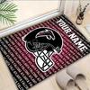 Custom Name Rug Atlanta-Falcons Rise Up Area Rug Suitable for Indoor And Outdoor,Carpets for Homes, Offices,Living Rooms,Home Decor,Christmas Gift