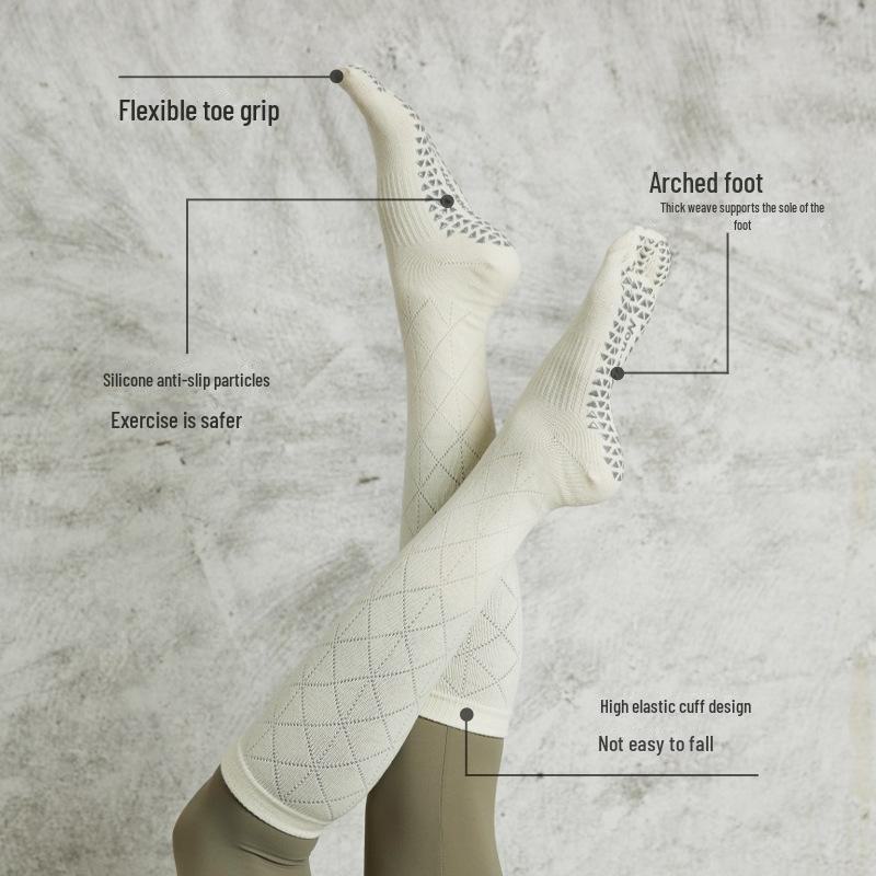 Women's Non-Slip Five-Toe Yoga & Pilates Socks