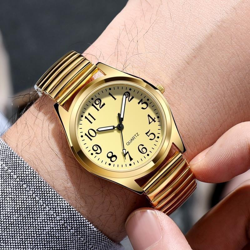 Ältere Ältere Ältere Uhr Männlich und Weiblich Große Digitale Quarz Uhr