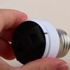 1Pc Universal E27 Abs Us/Eu/Au Plug Conector Suporte de Lâmpada Luminária Base de Lâmpada Adaptador de Parafuso Soquete de Lâmpada Portátil Branco