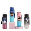 Nezha Student Water Bottle: Portable, Food-Grade Plastic for Direct Drinking, Unisex School Cup