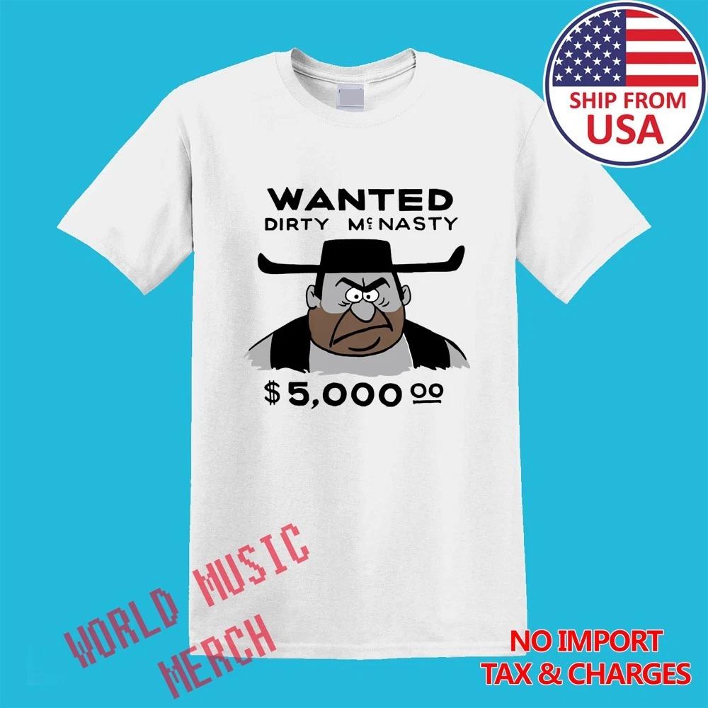 

Wanted Dirty Mcnasty Men s White Size S-5XL L