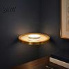 Modern Gold Metal Display Shelf Floating Wall with LED Light Rack Warm Ambient Light for Plants Book Space Saving Mounted Decor Hidden Bracket Sleek