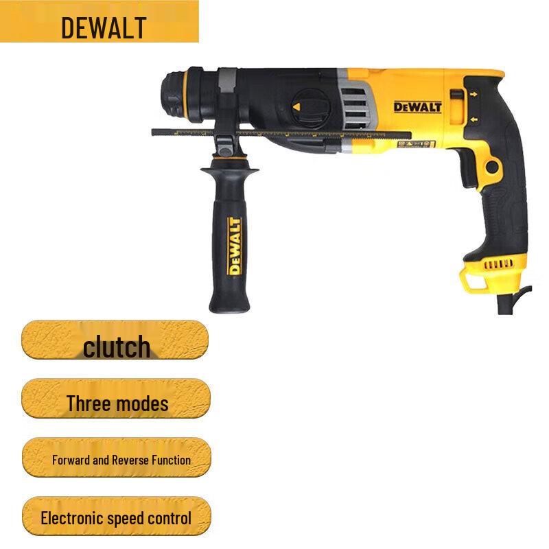 

Dewalt 2KG SDS-Plus Rotary Hammer Drill CN plug (adapter included)
