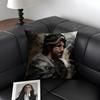 C-Clair Obscurr Expedition 33 Cushion Cover Natural Linen Organic Fabric Double-Sided Printing Sofa Home Decor Gift Pillow Case