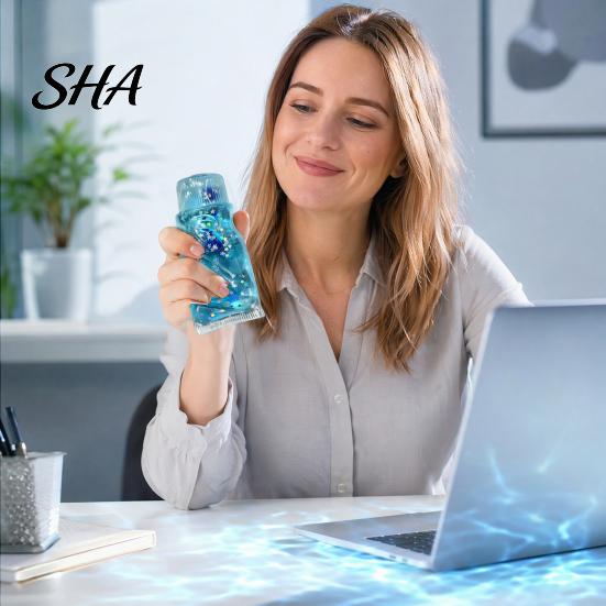 Hand Relaxation Toy Stress Relief Toothpaste Tube Toy, Slow Rising Clear Squeeze Sensory Anxiety Relieving Fidget for Home Office School