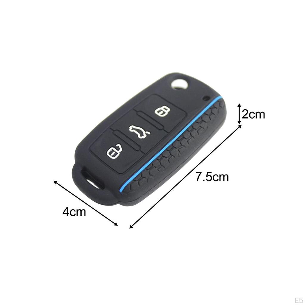 Control Key Fob Silicone Cover Case for Seat Protection