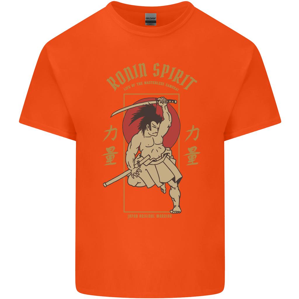 Ronin Spirit Samurai Japan Japanese Unisexs Light Cotton TShirt