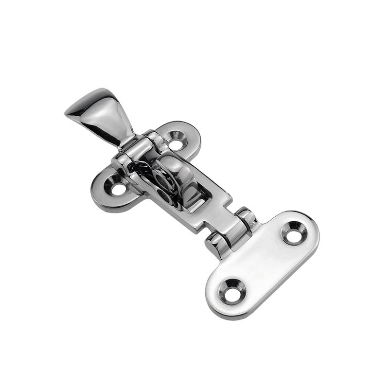 Stainless Steel Lockable Clamp Locker Hatch Marine Hardware Boat Shackle Accessories Locker Hatch Deck Lock