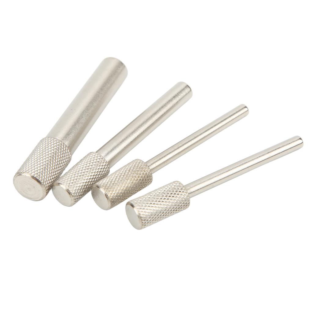 4 Stück Motor Steuerzeiten Arretierstift Set Metall Silber Hohe Härte Ersatz für Citroen 1.4 1.6HDi