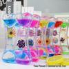 Internet Celebrity Stress Relief Hourglass: Oil Slide Water Drop Acrylic Ornament for Students, Perfect Small Gift