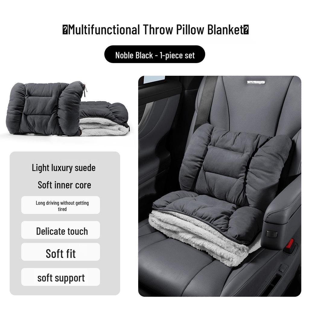 Honda Accessories: Flannel Headrests, Lumbar Supports, Neck Pillows for CRV, Fit, 11th Gen Civic, and Accord.