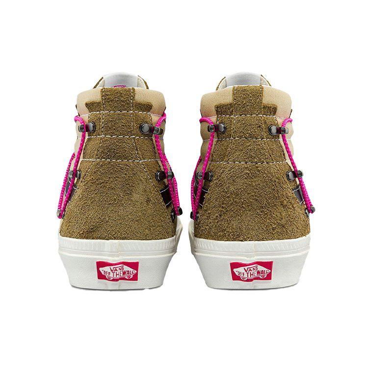 Vans Sk8 Echo Dx Casual Fashion High-Top Skate Shoes Unisex Sneaker Brown VN0A7Q5OB75