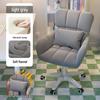 Ergonomic Swivel Desk Chair: Adjustable Height, Comfy for Office, Home & Bedroom