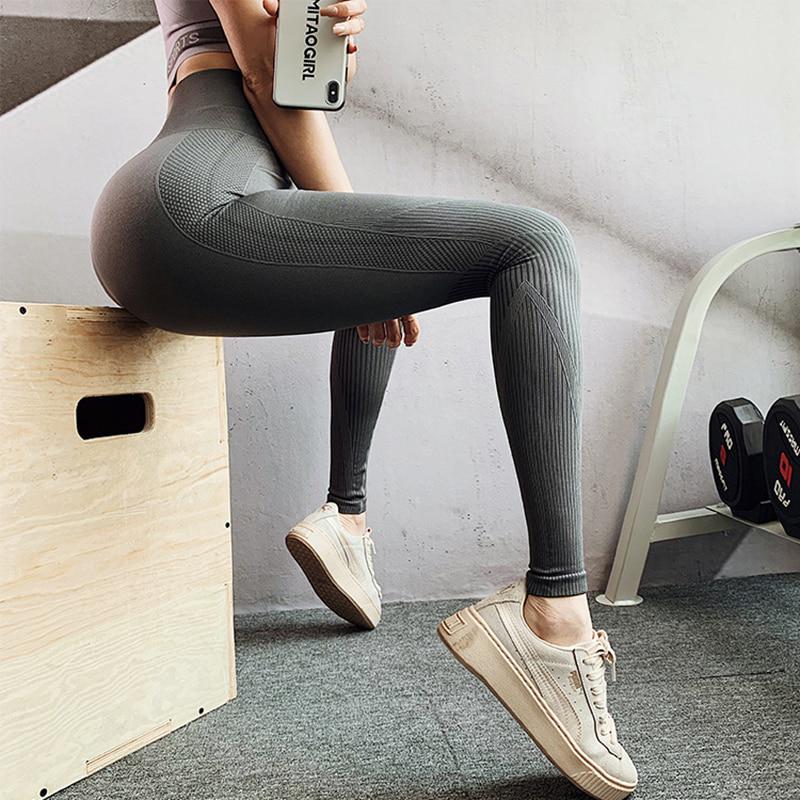 Seamless Leggings Casual Women Workout Leggins High Waist Elastic Push Up Jeggings Sexy Slim Fitness Leggings Feminina
