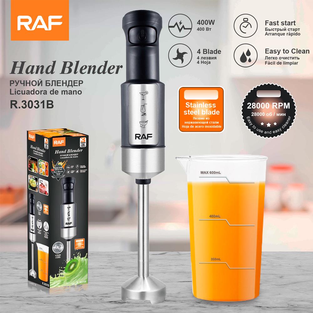 RAF Multi-Functional Handheld Immersion Blender & Food Processor R.3031B European Standard