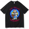 Summer Men Short Sleeved High Quality Polyester Blend Breaking Bad LOS POLLOS Chicken Brothers Printed Casual For Men T-shirt Male