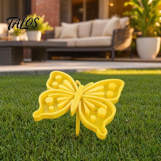 Insect Watering Station 3D Printed Station, Butterfly Beetle Bee Water Feeder with Outdoor Waterer Stake, Shape Drinking Cup for Garden Courtyard