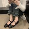 Spring Autumn Single Shoes Fashion Shallow Slip On Women Flat Shoes Ladies Casual Outdoor Ballerina Shoe Mary Jane Shoes
