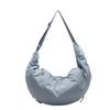 Trendy Fashiable Shoulder Bags Wrapped with Dyed Nyl Canvas Bag Large Capacity Single Shoulder Crossbody Hobos Bag