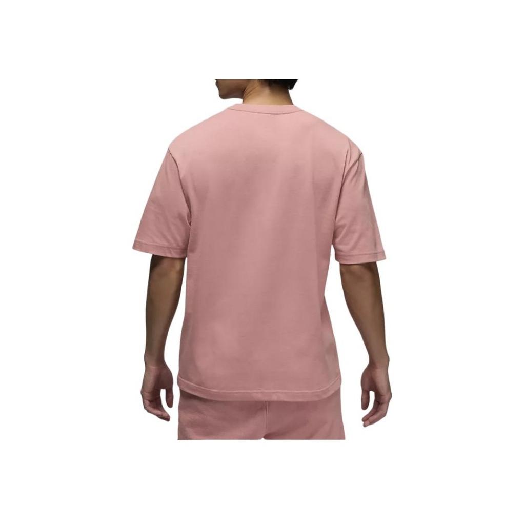 Jordan Alphabet Print Pullover Round Neck Short Sleeve T-Shirt Men Tops Pink FJ1970-685